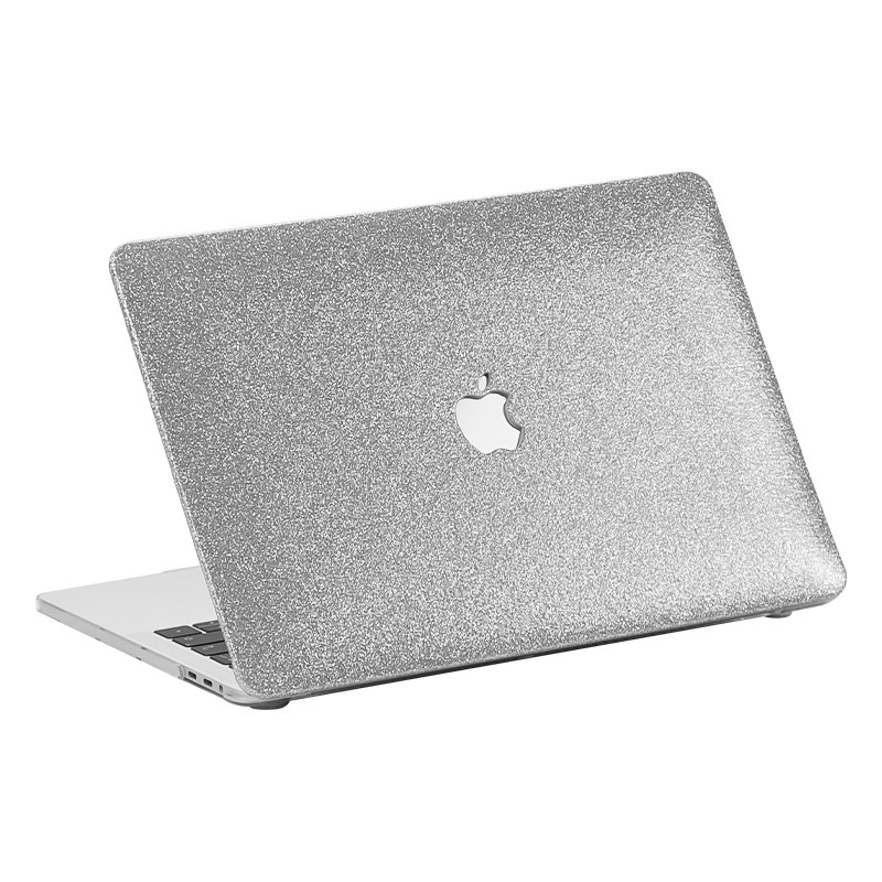 银色碎钻MacBook防摔保护壳