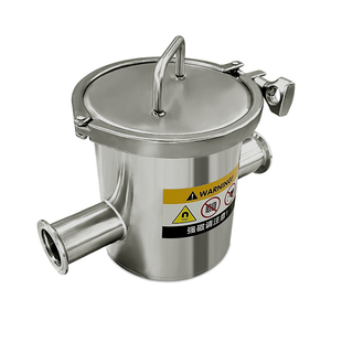 不锈钢磁性过滤器强磁除铁器卫生级管道除铁器液体浆料强磁棒吸铁