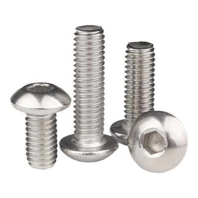 半圆头不锈钢半圆头内六角螺丝