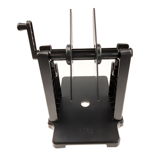 手动标签回卷器 条码打印机大支架不干胶托架 手摇回收绕纸卷标机