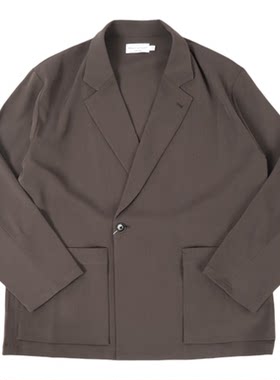 轻量凉感机能宽松单扣休闲西服