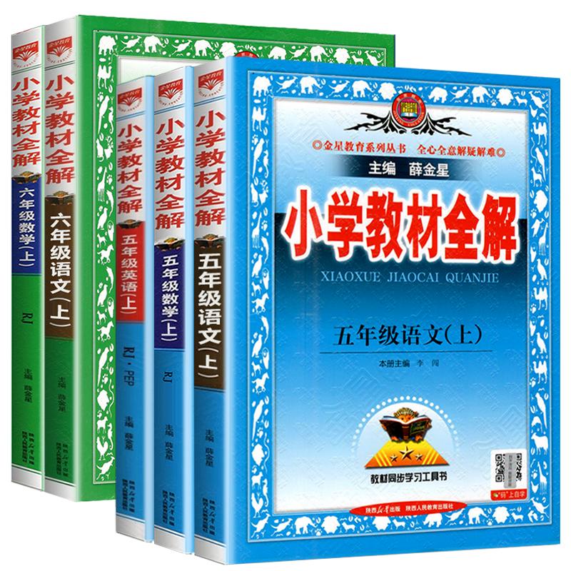 小学教材全解五年级下册语文