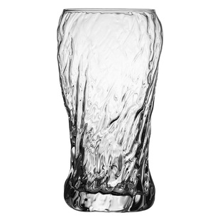 新款高硼硅玻璃杯子高颜值拿铁美式咖啡杯家用冷饮杯可加热牛奶杯