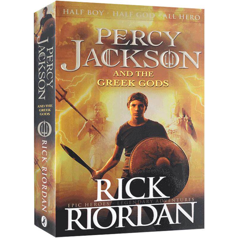 英文原版波西杰克逊系列与希腊诸神小说Percy Jackson and the Greek Gods奥巴马推荐神话少年版荷马史诗青少年奇幻文学经典书