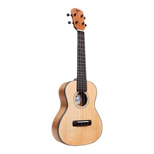 TOM nalu美人鱼云杉单板525C尤克里里23寸小吉他 桃子鱼仔Ukulele