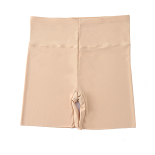 白色无痕安全裤女防走光不卷边不上滑夏季薄款高腰配裙子的打底裤