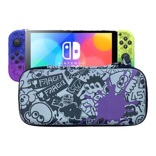 任天堂switch收纳包马里奥oled保护套喷射战士3ns保护壳lite硬包