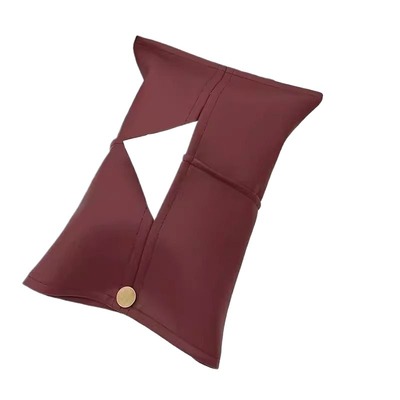 简约皮车载纸巾盒高级感纸抽盒汽车内车用抽纸盒中控台扶手箱遮阳