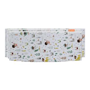 床围床笠婴儿BB床可拆卸防摔软包护栏加厚可配leander利安床配件