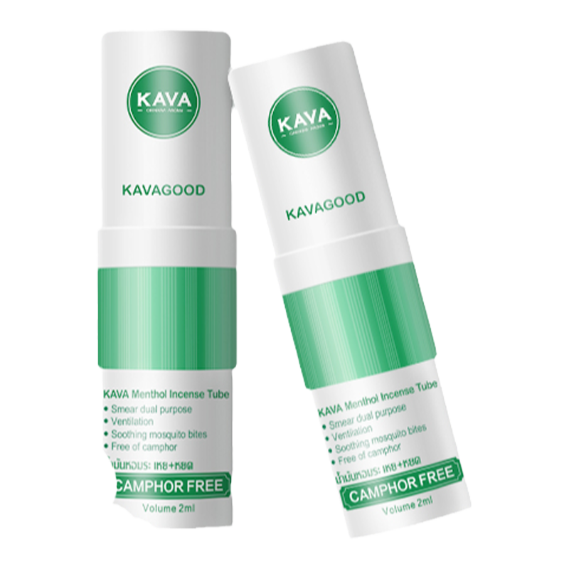 泰国KAVAGOOD卡瓦库德原装正品鼻通香筒提神醒脑清醒棒鼻吸清凉油
