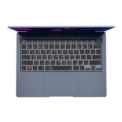 适用苹果电脑macbook键盘膜macbookair保护贴mac笔记本Pro14寸M3快捷键13透明套15超薄16全覆盖M2防尘m4贴膜