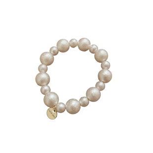 做手链也好看~小众珍珠头绳高级感法式发圈扎头发皮筋女发绳韩国