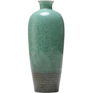 古苑陶瓷花插式酒瓶装饰摆件小酒壶窑变仿古土陶酒坛子1斤装酒具