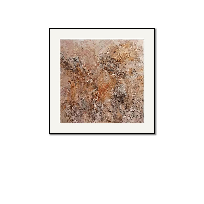 极简高级感客厅装饰画砂岩肌理高档抽象艺术玄关壁画酒店卧室挂画