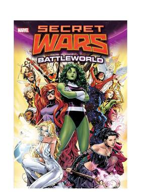 【预售】【Marvel】秘密战争斗界合集卷1英文漫画精装进口原版书Secret Wars: Battleworld Omnibus Vol. 1 Jim Cheung Cover Ma