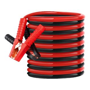 汽车电瓶线搭火线过江龙搭线夹子电池连接线纯铜搭车打火线搭电线