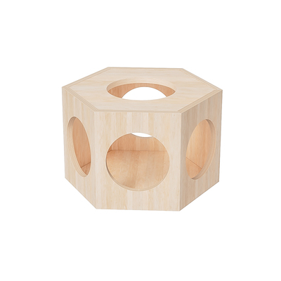 卡诺仓鼠躲避屋实木别墅造景玩具