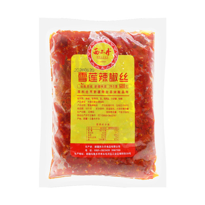 西尔丹雪莲辣椒丝拌饭辣椒香辣酱