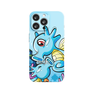 原创趣味墨海马适用iPhone17AIR宝可梦小清新神奇宝贝卡通12可爱13超好看14磁吸15plus苹果16proMax手机壳男