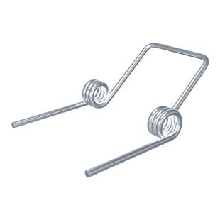 广东不锈钢双扭簧1.5MM毫米角度90150180双圈大扭力弹簧现货定做