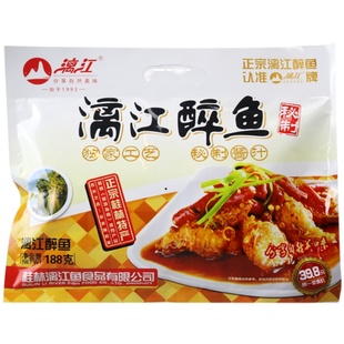 漓江醉鱼广西桂林土特产零食小吃阳朔啤酒鱼香辣即食小鱼仔干鱼块