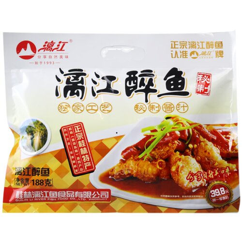 漓江醉鱼广西桂林土特产零食小吃阳朔啤酒鱼香辣即食小鱼仔干鱼块