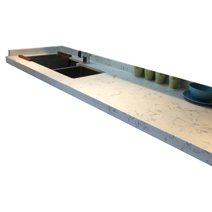 北京同城定做更换厨房橱柜石英石台面 灶台台面板 加厚中讯石英石