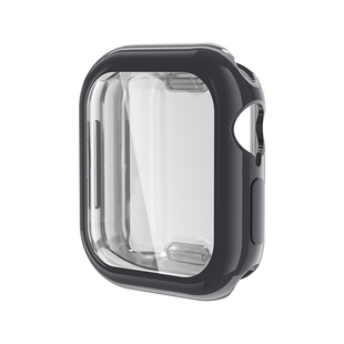 适用苹果手表s11保护套AppleWatch series10全包电镀软壳屏保贴膜