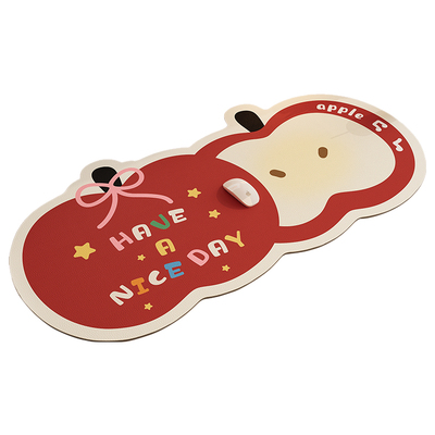 可爱鼠标垫大号办公桌防滑桌面垫