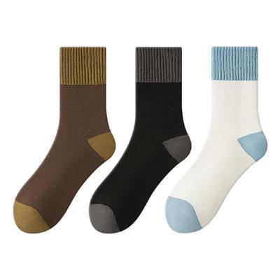 冬天超级厚的纯棉防臭袜子