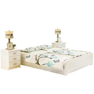 实木榻榻米床1.8米双人床1.5m储物气压床高箱体无床头收纳床单人