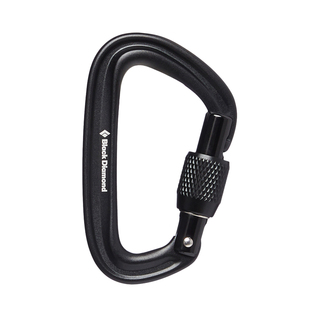 BlackDiamond黑钻BD LiteForge Screwgate轻量丝扣锁D型锁210248