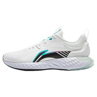 李宁男鞋跑鞋2025冬季新款缓震皮面防泼水青少年男款休闲鞋运动鞋