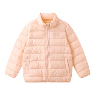 ask 童装男女童羽绒服2026春新款轻薄款90白鸭绒外套