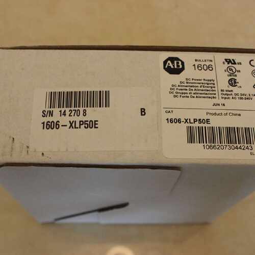 议价1606-XLP50E AB PLC控制器 罗克韦尔处理器 1606XLP50E全新原