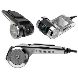 正品安卓大屏导航USB行车记录仪超高清夜视WIFI双录车机电子狗AR