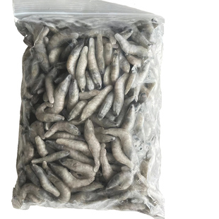 虾仁喂鱼龙鱼饲料鱼食冷冻虾银龙鱼虎鱼观赏鱼饲料虾冻冰冻虾段