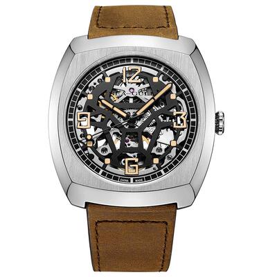 Seagull海鸥手表男时尚镂空