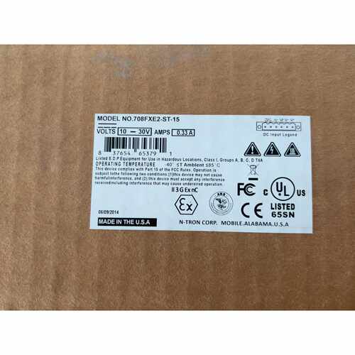 议价NTRON恩创工业机708FXE2ST15适用