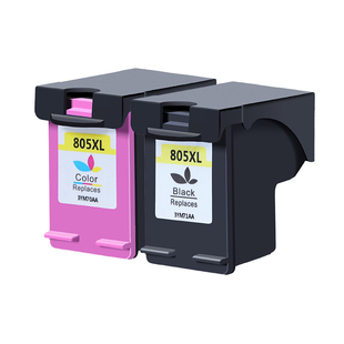 奥凌天适用惠普805墨盒HP 2700 2720 2722 2723 2729 1212 1200黑色2330 2332彩色打印机2721连喷循环加墨