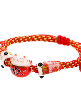 本命年新款敏匠红手绳女鲤鱼旗