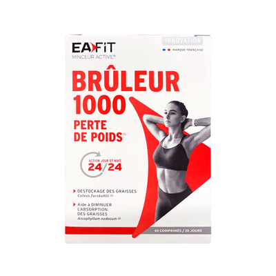 【自营】EAFIT燃力1000美体丸轻盈纤体酵素助消化60粒身材管理