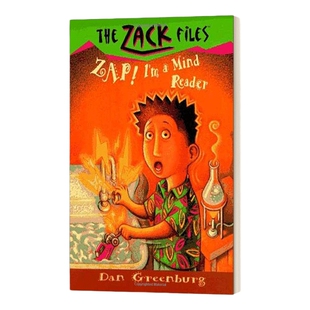 英文原版 Zap! I'm a Mind Reader The Zack Files 04 糟了!我是一个读心者 扎克档案04 英文版 进口英语原版书籍儿童外文书
