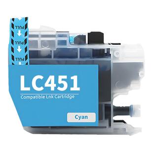 适用兄弟LC451XL墨盒DCP-J1050DW J1140 J1700 MFC-J1010DW打印机墨水Brother DCP-J1140DW多功能打印机墨盒