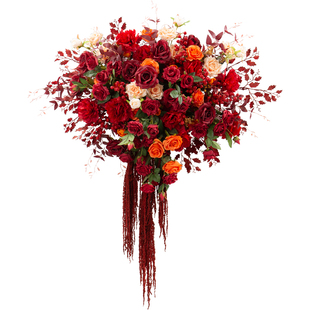 讲台花仿真花会议庆典颁奖演讲台花年会商务讲座主席台桌花假花