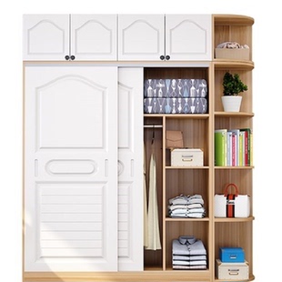 超薄衣柜40cm深45简约小户型家用卧室推拉门超窄夹缝小尺寸40公分