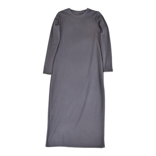 高个子加长版德绒长袖睡裙女冬季薄绒到脚踝 暖和亲肤打底裙春秋