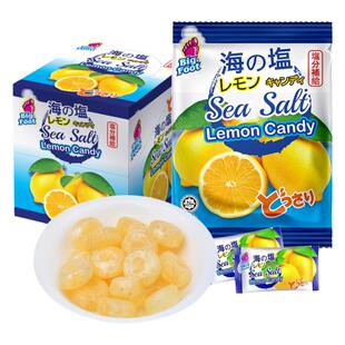 大马碧富咸柠檬味糖果马来西亚进口休闲办公食品零食海盐咸柠硬糖