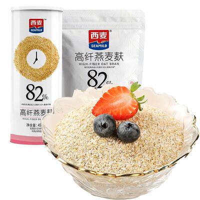 西麦高纤燕麦麸皮营养代餐