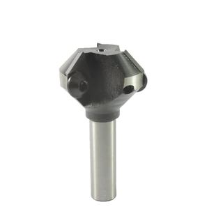 直柄合金倒角刀钨钢锪钻可转位铣刀机夹可换刀片15/30/45/60/90度